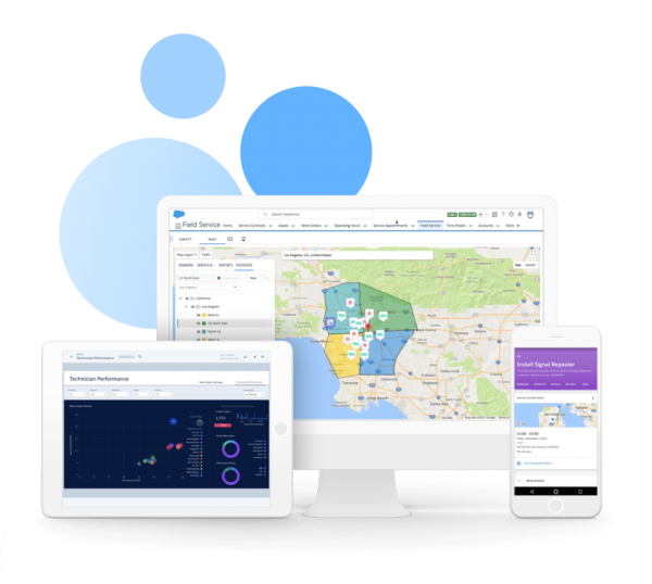 Salesforce field service