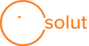 Diabsolut white and orange logo.