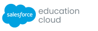 Salesforce Education Cloud logo featuring the blue Salesforce cloud icon.