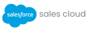 Salesforce Sales Cloud logo featuring the blue Salesforce cloud icon.