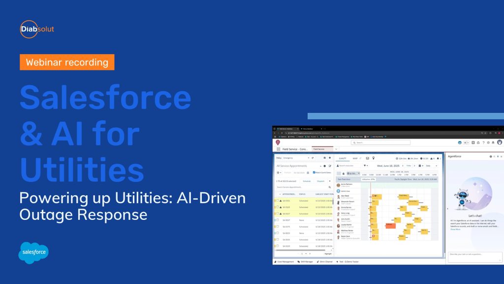 Salesforce & AI for Utilities Powering up Utilities: AI-Driven Outage Response