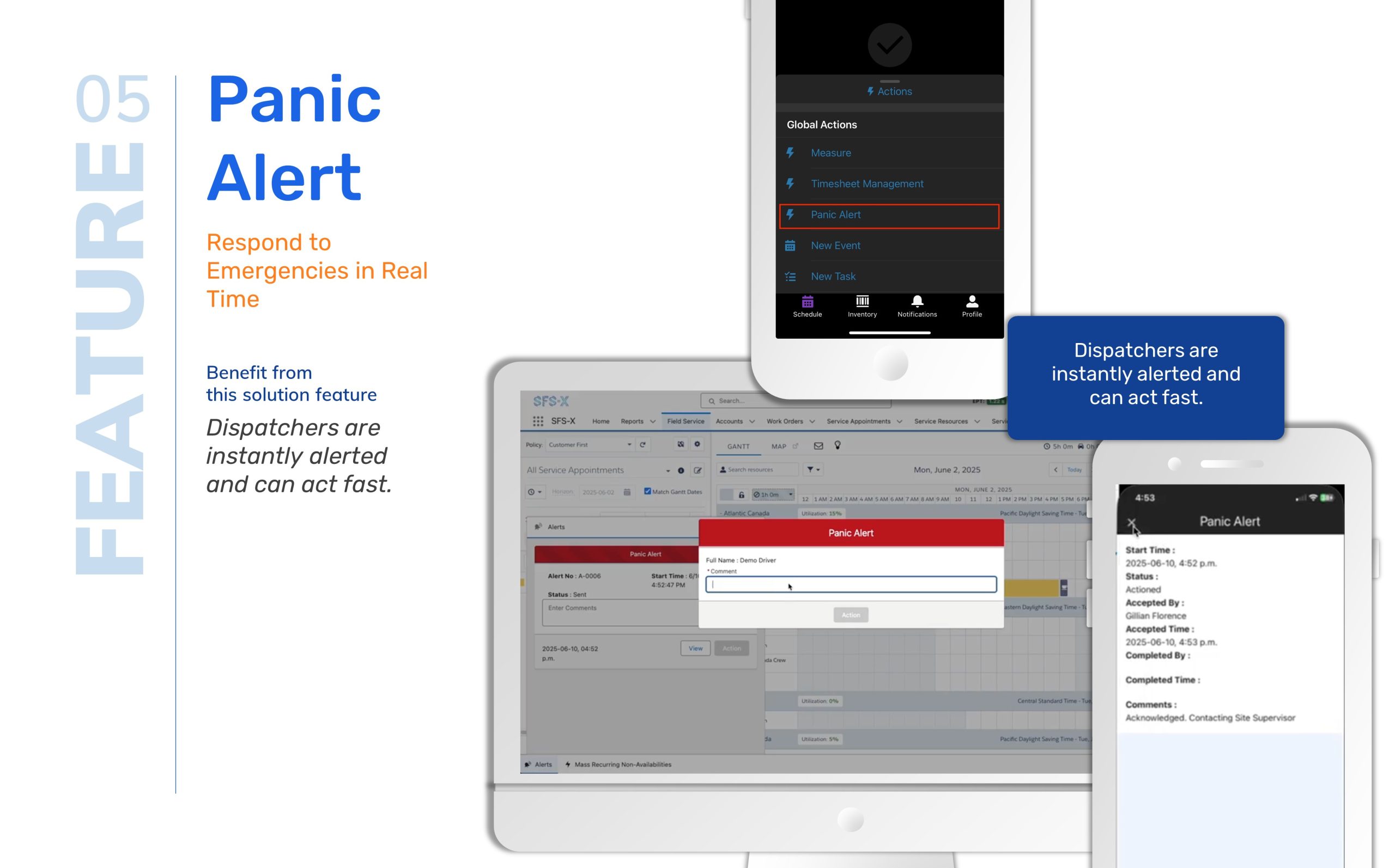 SFS-X feature Panic Alert