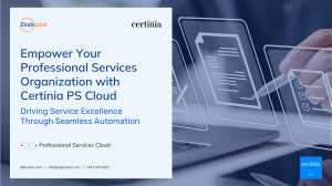 PS and CS teams working collaboratively on a unified Salesforce platform to deliver a seamless end-to-end service experience.