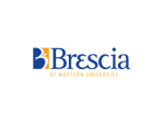 Brescia at Western University logo with a blue and gold emblem on the left and the word “Brescia” in blue serif lettering.