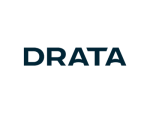 DRATA logo with the company name in bold, dark uppercase letters.