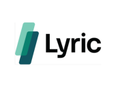 Lyric logo with overlapping teal and green shapes next to the word “Lyric” in bold black text.