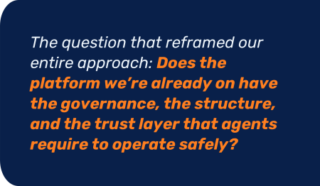 Question: Do we already have the right platform to operate safely with AI?