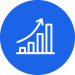 Growth and maturity icon