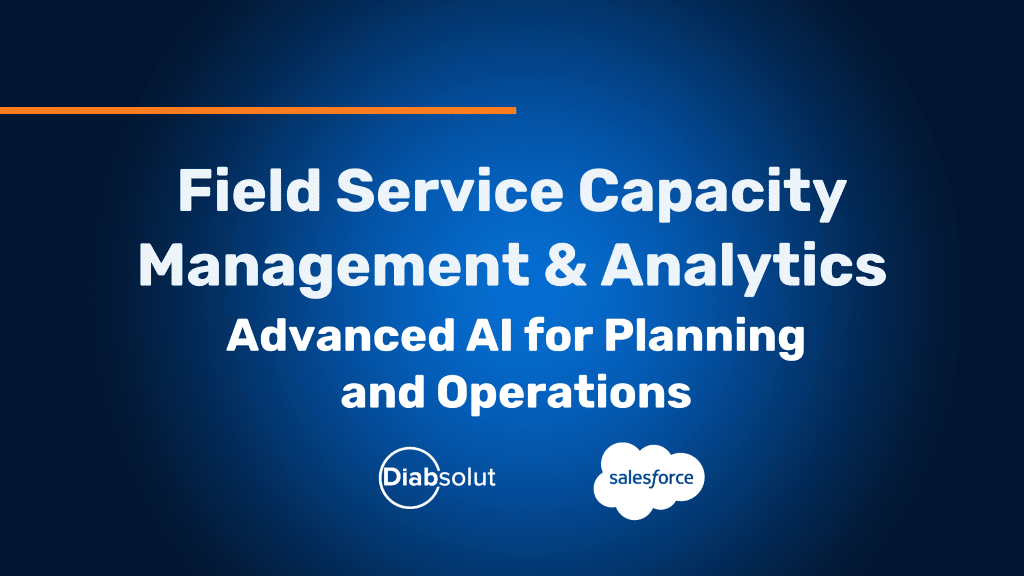 Field Service Capacity Management and AI planning webinar title slide